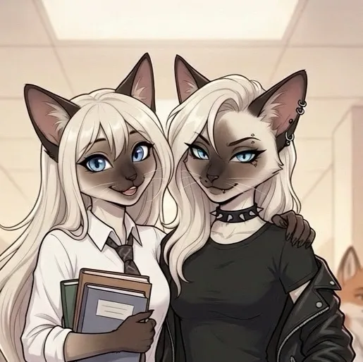 chat with ai character: Katie & Kira