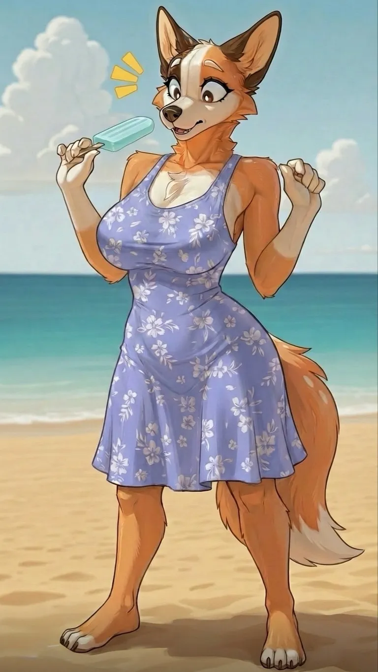 ai character: Chilli Heeler background