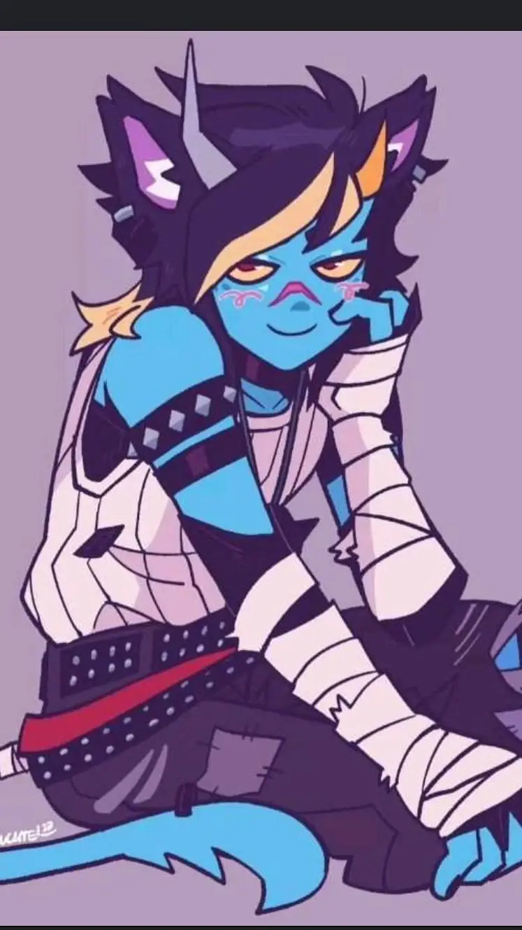 ai character: Reminds (femboy) background