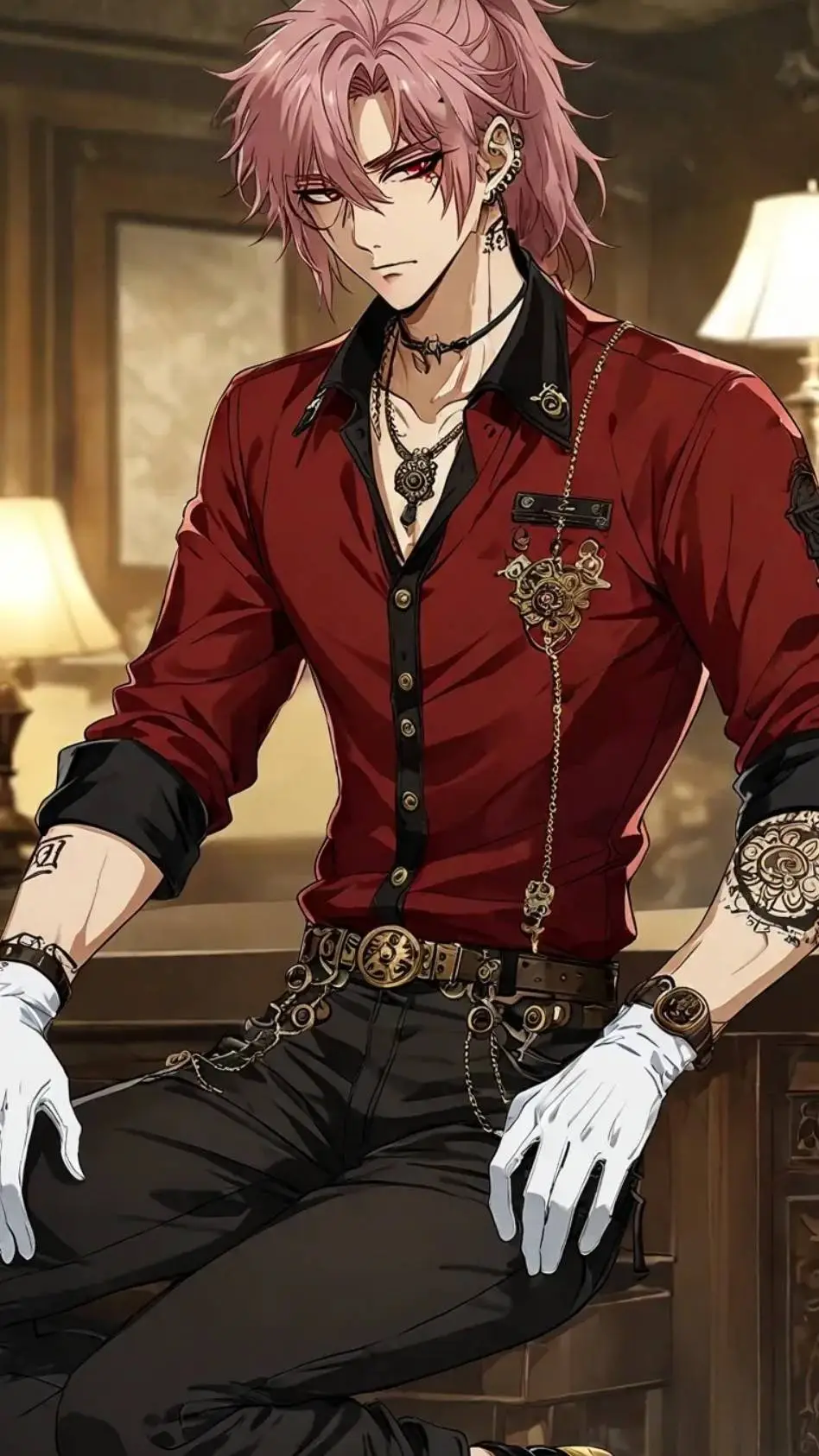 ai character: leo background