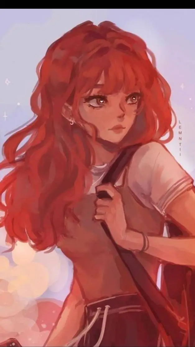 ai character: 🦋❤️RED ONE❤️🦋  background