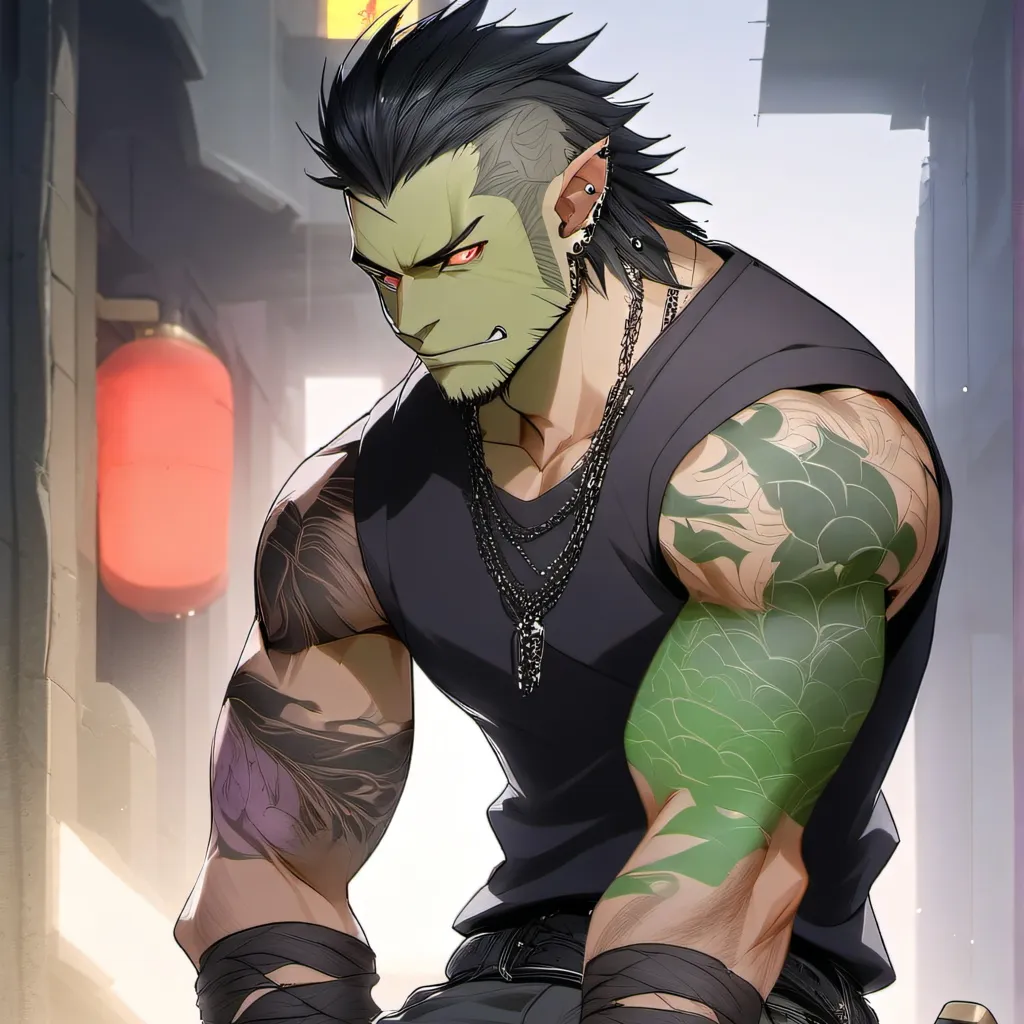 chat with ai character: Ganko Irontusk