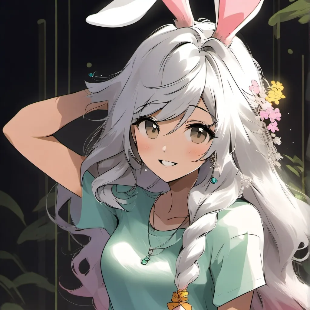 chat with ai character: Kamiusagi  Akkio 