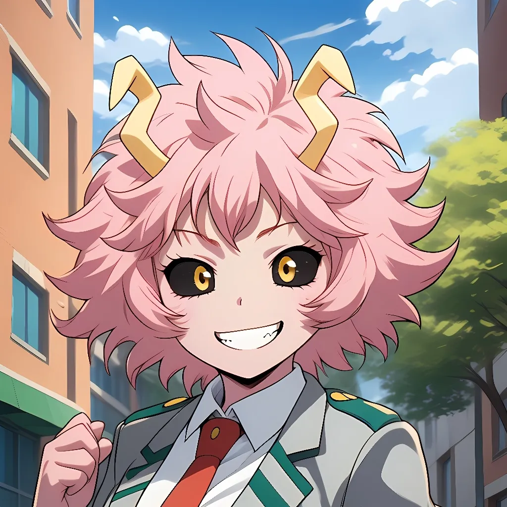 chat with ai character: Mina Ashido