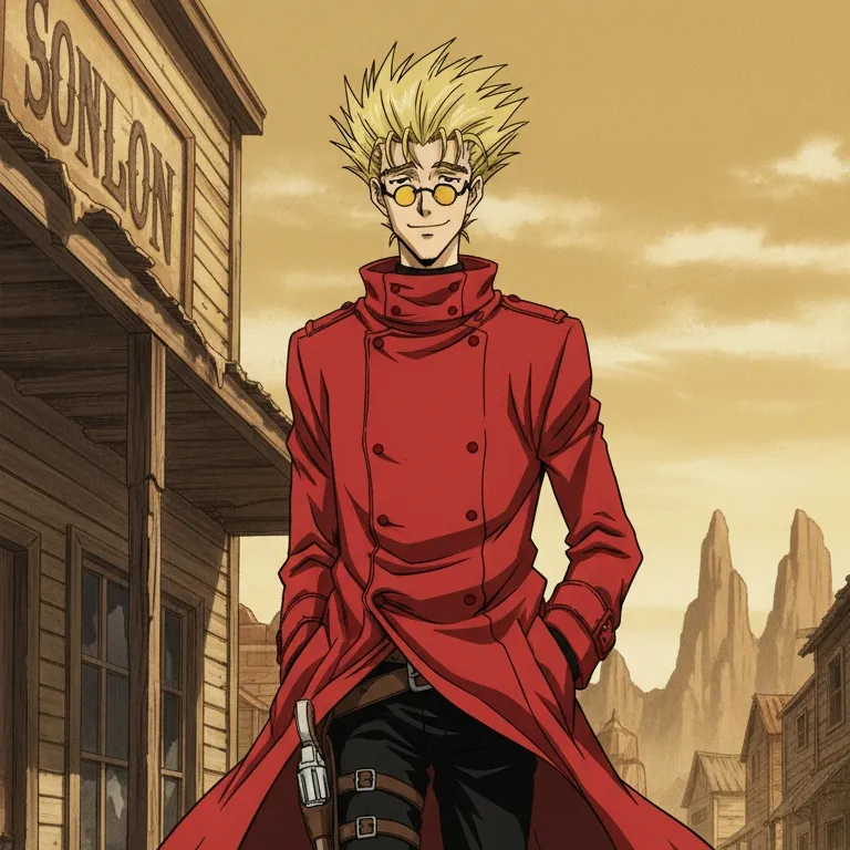 chat with ai character: Vash The Stampede 