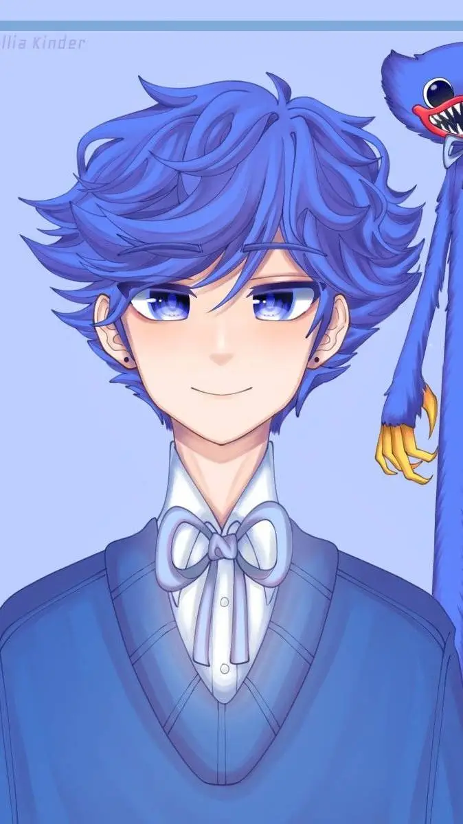 ai character: Huggy Wuggy background