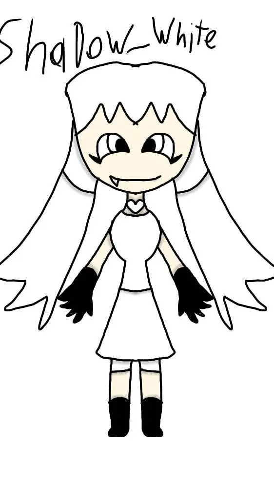 ai character: shadow_white background