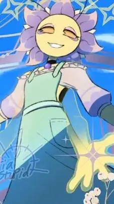 ai character: Dahlia! background