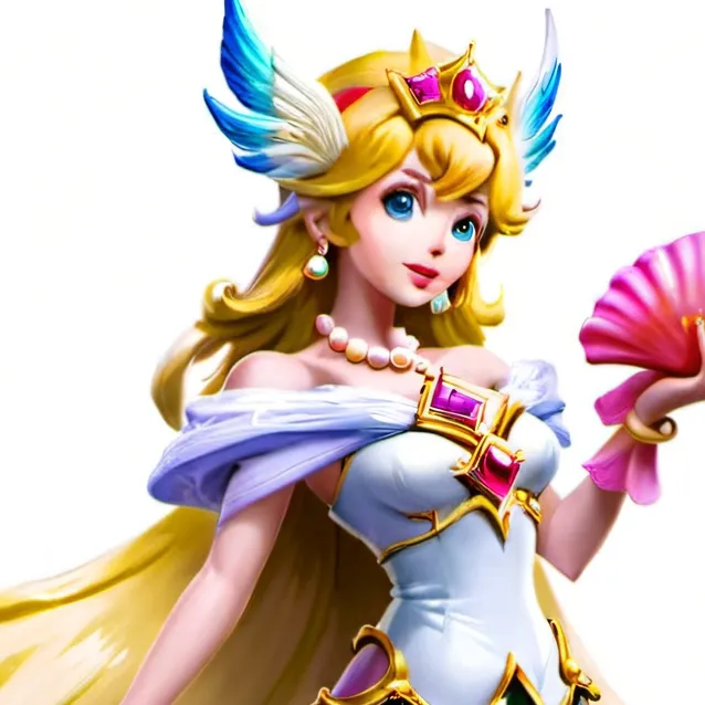 chat with ai character: mermaid peach
