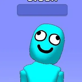 chat with ai character: blue guy