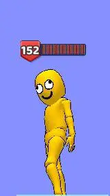 ai character: evil orange guy background