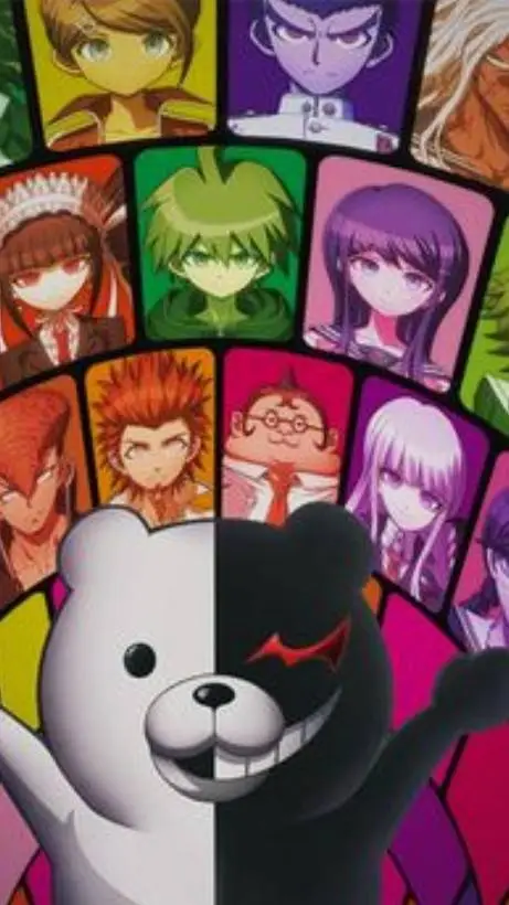ai character: DANGANRONPA V1 background