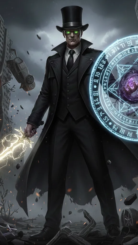 ai character: Baron Blackwood background