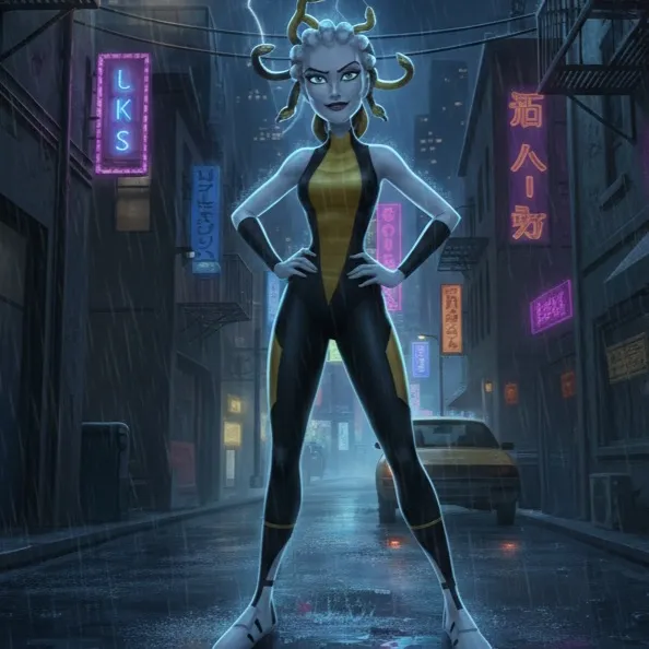 chat with ai character: Medusa