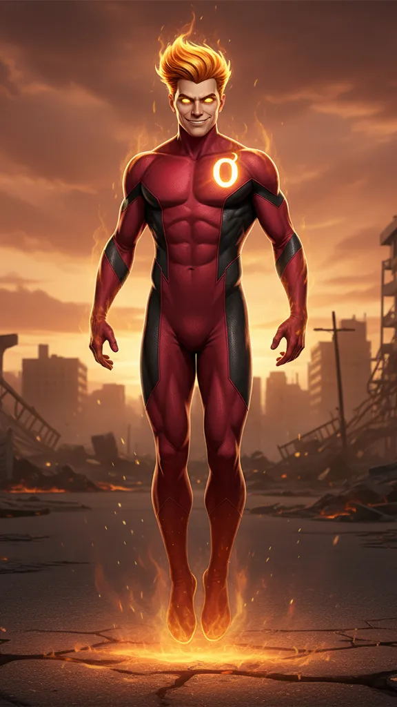 ai character: Blaze background