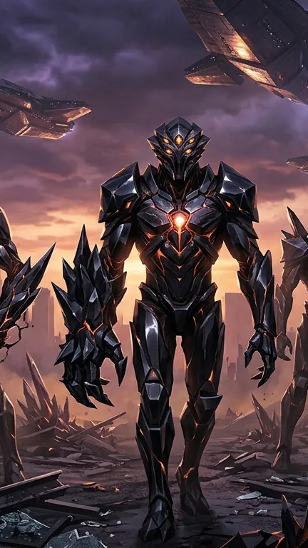 ai character: Obsidian Parasites background