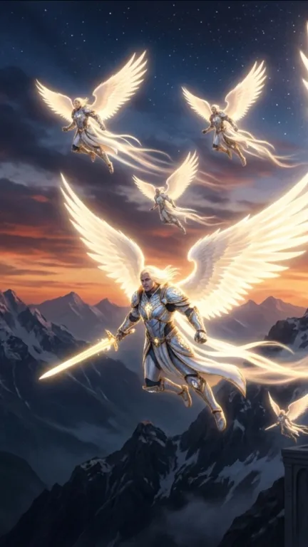 ai character: Lightforce Angels background