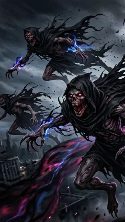 ai character: Darkforce Ghouls background