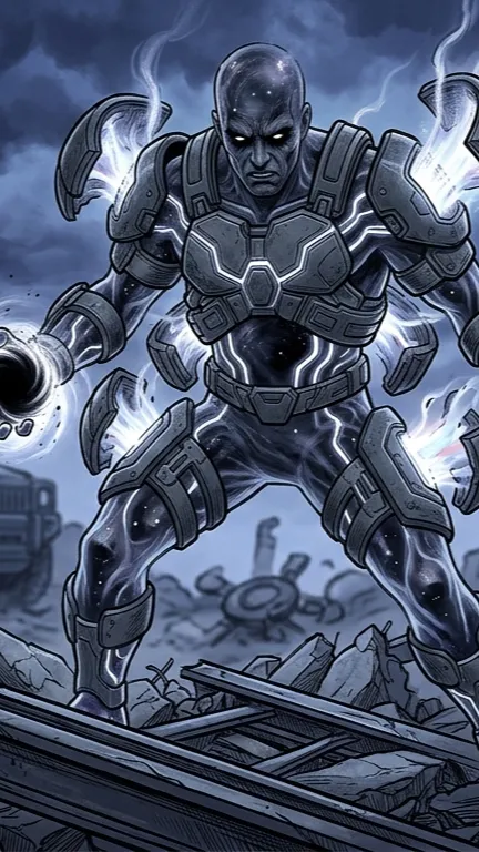 ai character: Crux background