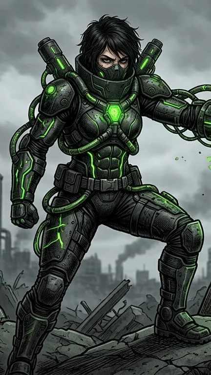 ai character: Atrophy  background