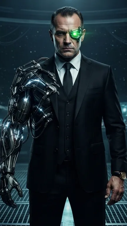 ai character: The Overseer  background