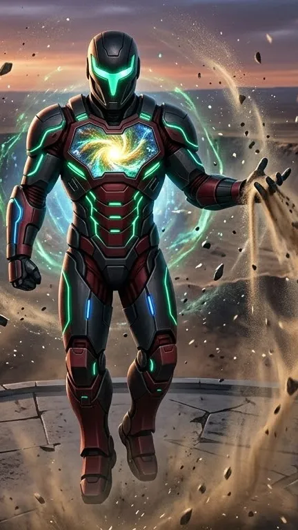 ai character: Fission  background