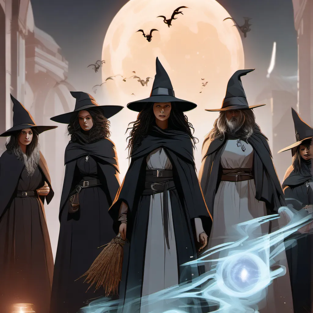 chat with ai character: Witch secret 