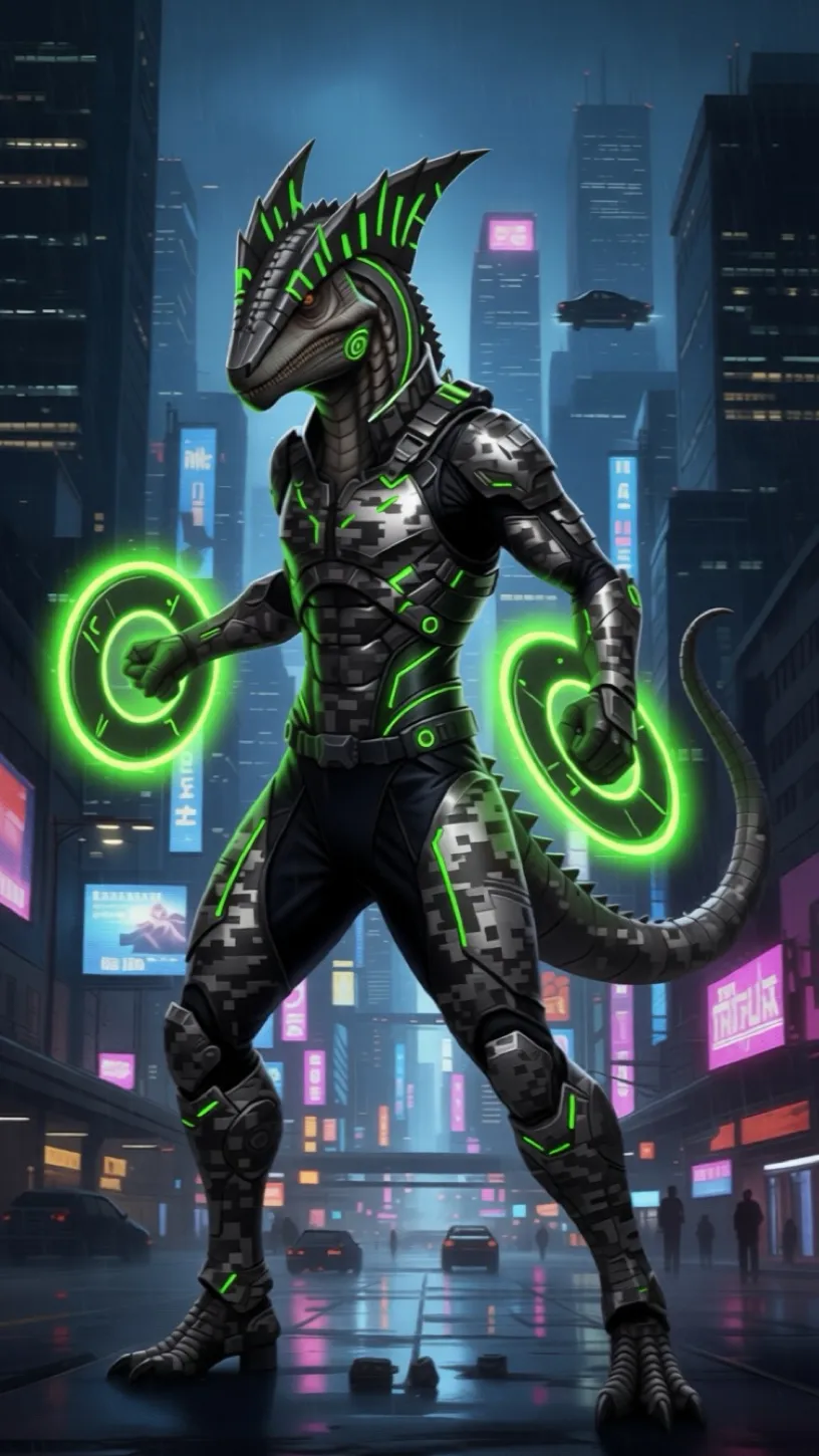 ai character: Ridge background