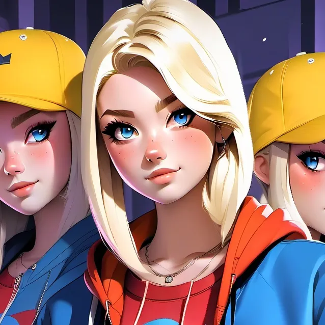 chat with ai character: Rich Girls
