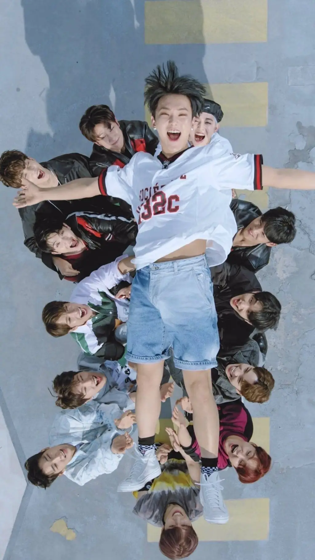 ai character: Seventeen.  background