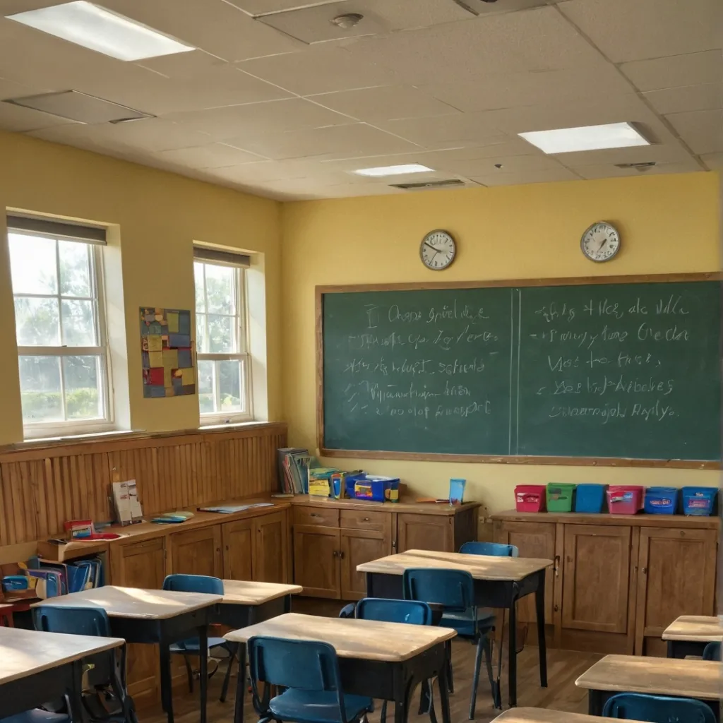 chat with ai character: classroom. 