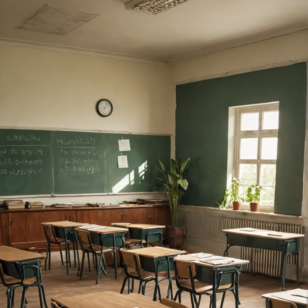 chat with ai character: classroom