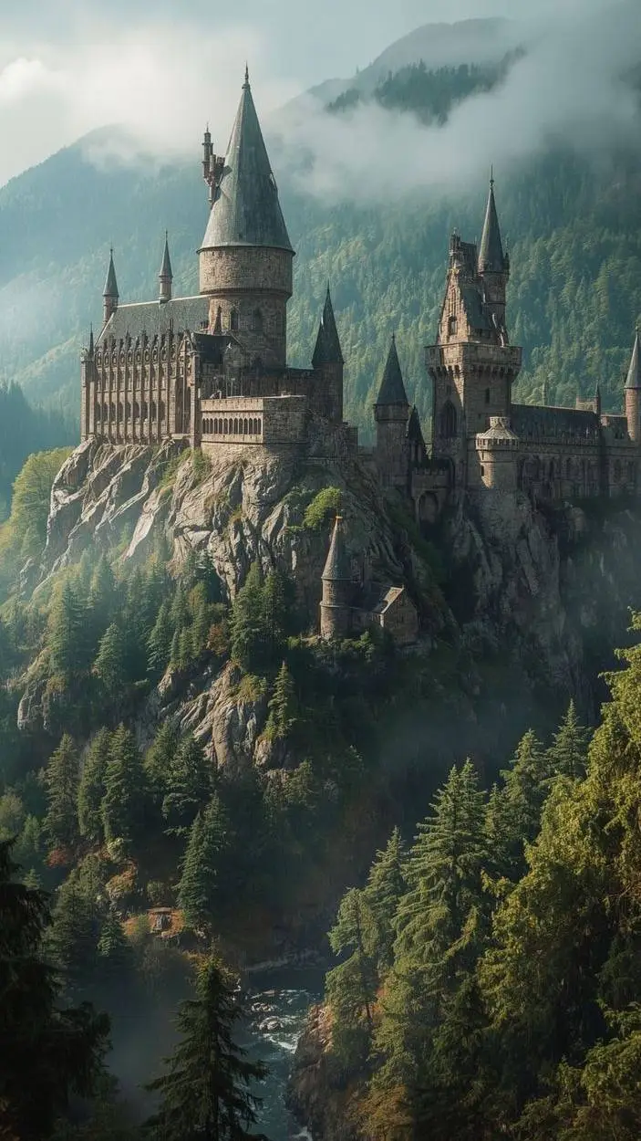 ai character: Hogwarts background