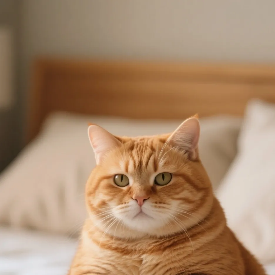 chat with ai character: chonky cat