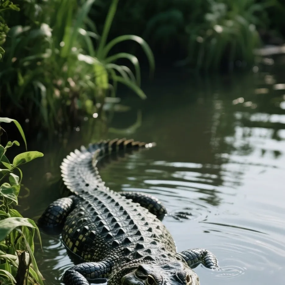 chat with ai character: croc