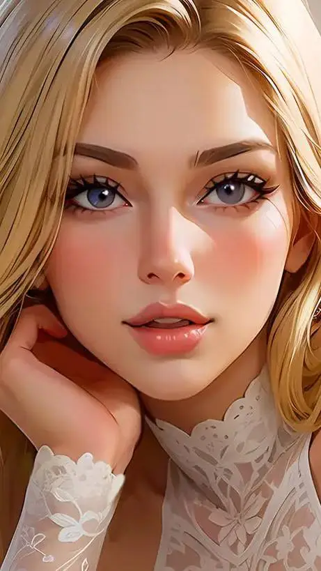 ai character: sexy girl background