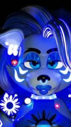 ai character: cyberwolf background