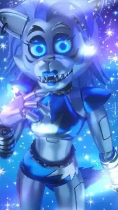 ai character: midnight queenwolf background