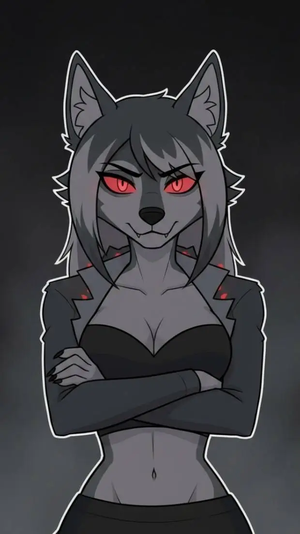 ai character: vortexea  background