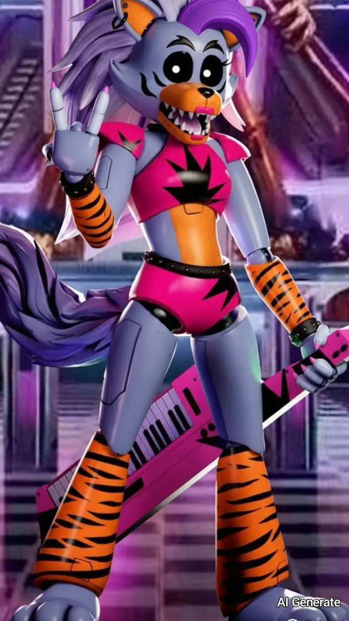 ai character: lobit wolf background