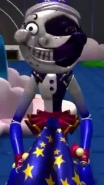 ai character: moon background