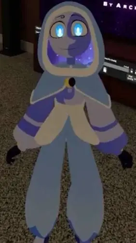 ai character: cosmos background