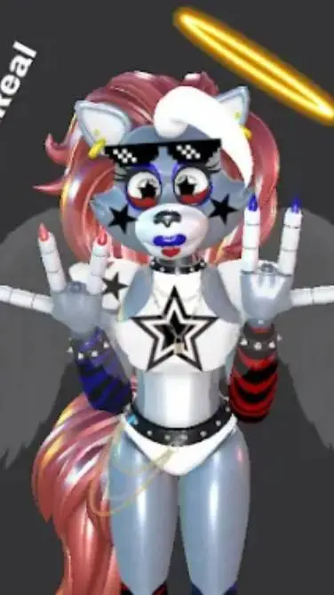 ai character: American Roxanne  background