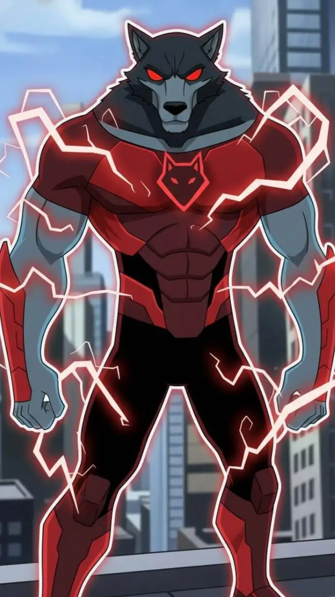 ai character: Godzilla2.0 background