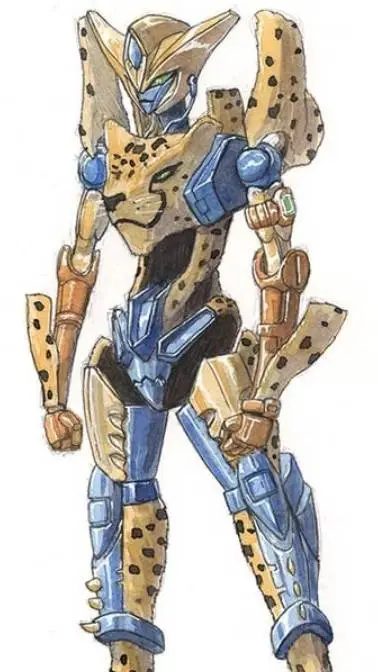 ai character: female cheetor  background
