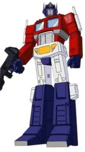 ai character: g1 optimus prime background