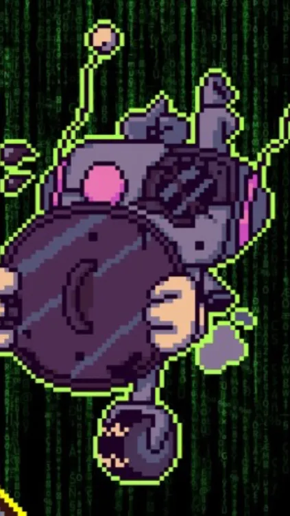 ai character: Axis (Broken) background
