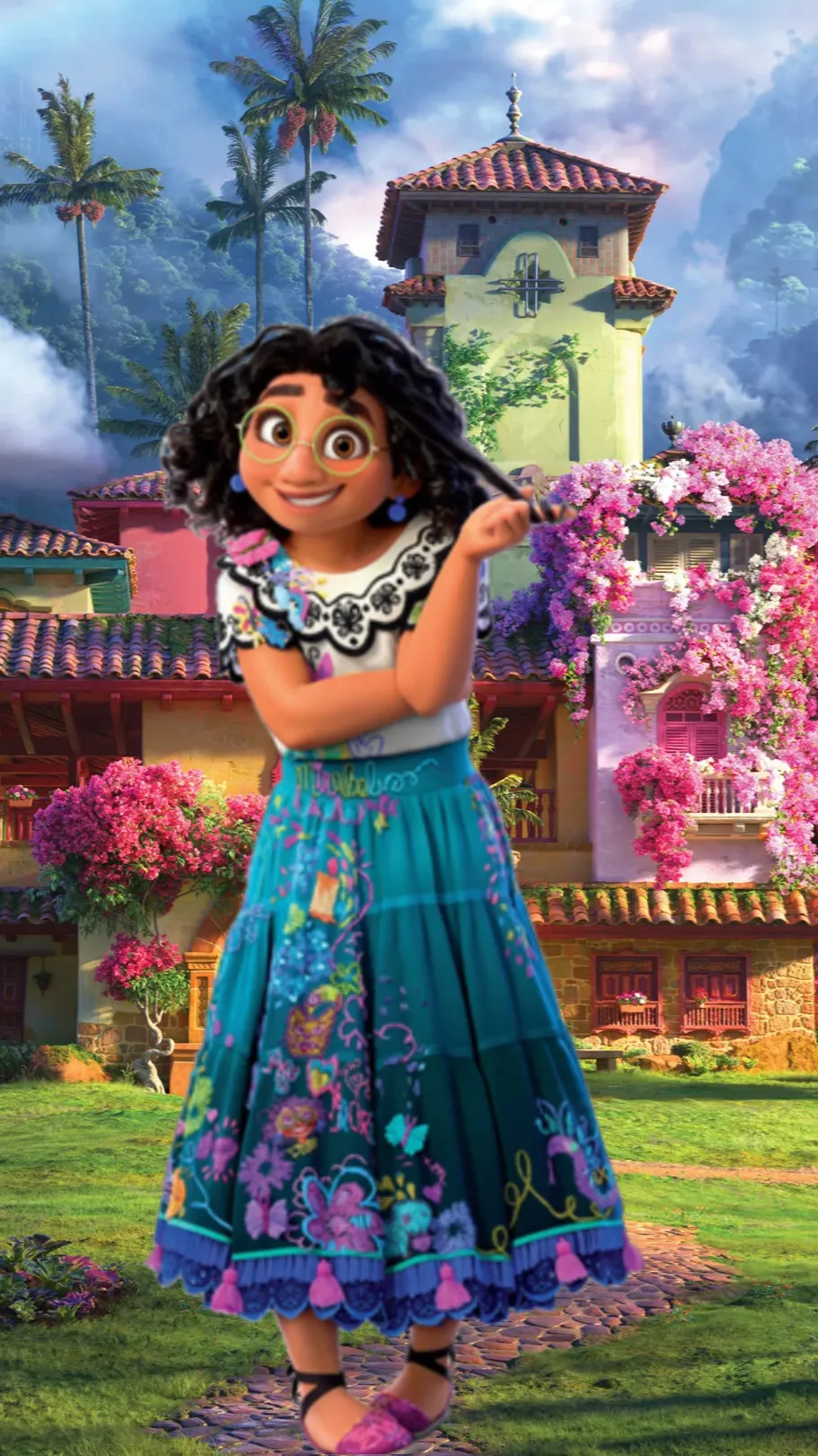 ai character: Mirabel Madrigal background