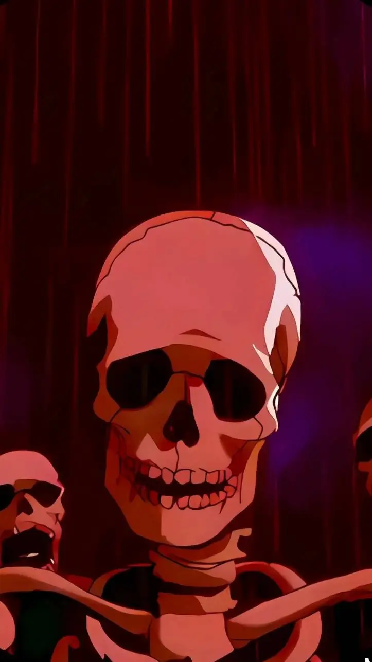 ai character: Skeleton background