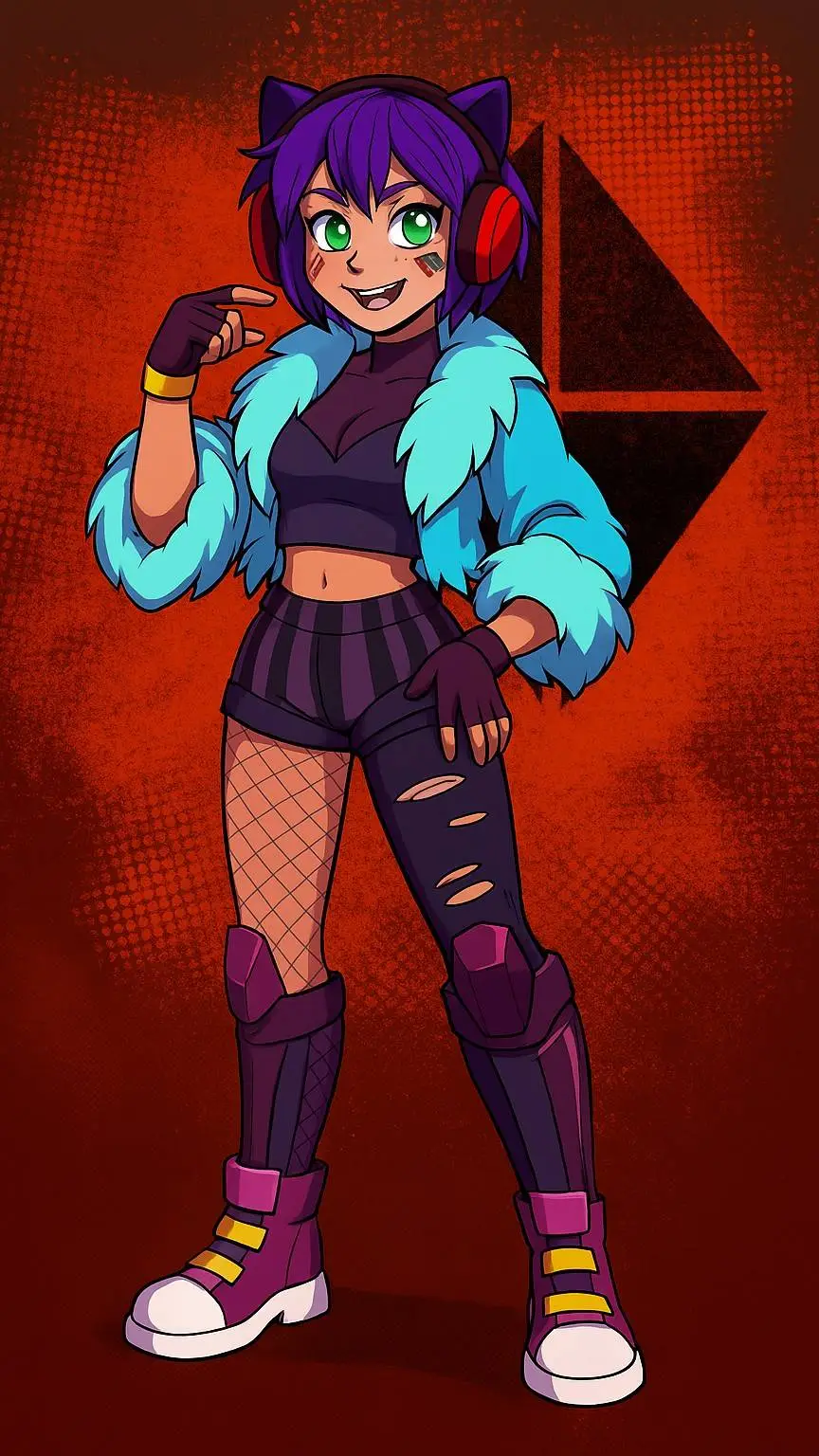 ai character: Sapph (Pandorium) background